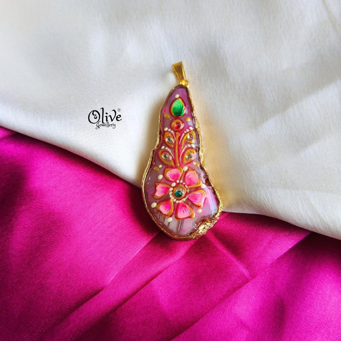 Natural Stone Pendant-1143