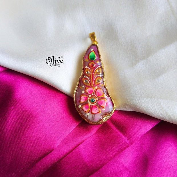 Natural Stone Pendant-1143
