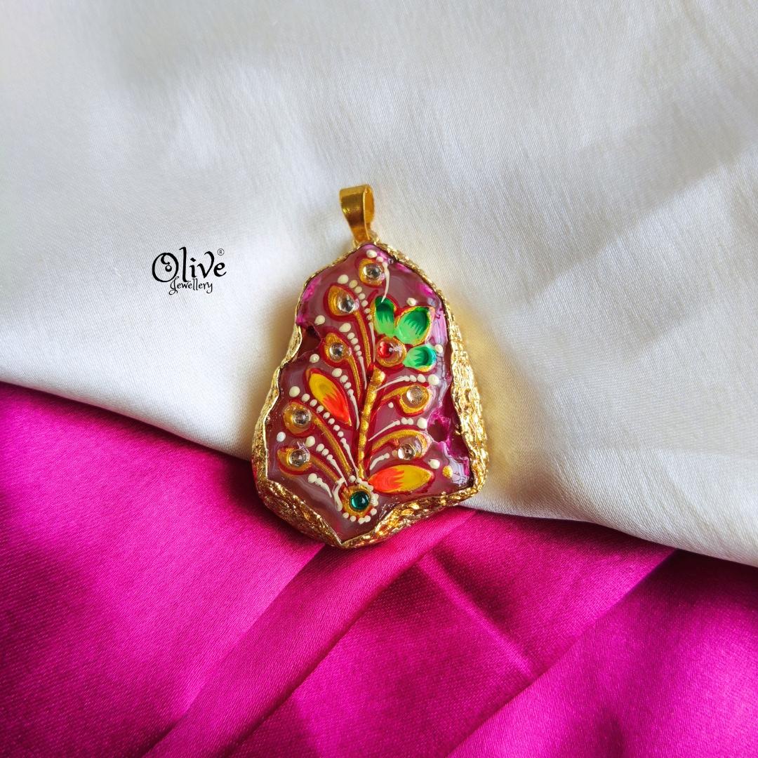 Natural Stone Pendant-1144