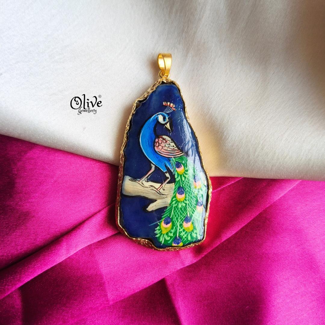 Natural Stone Pendant-1151