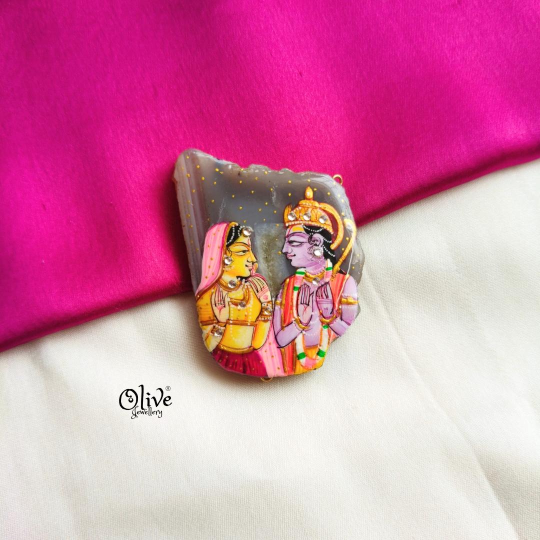 Natural Stone Pendant-1155