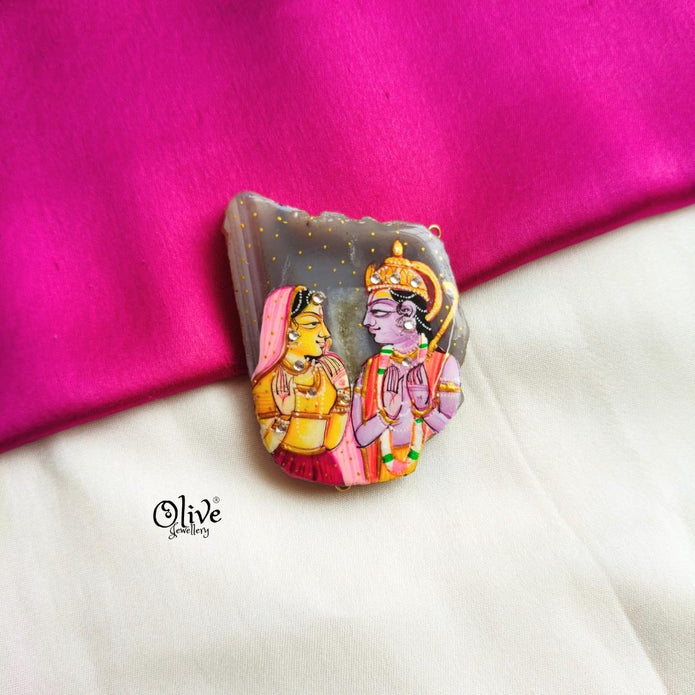 Natural Stone Pendant-1155