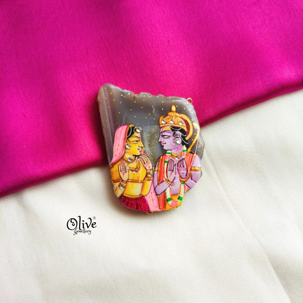 Natural Stone Pendant-1155
