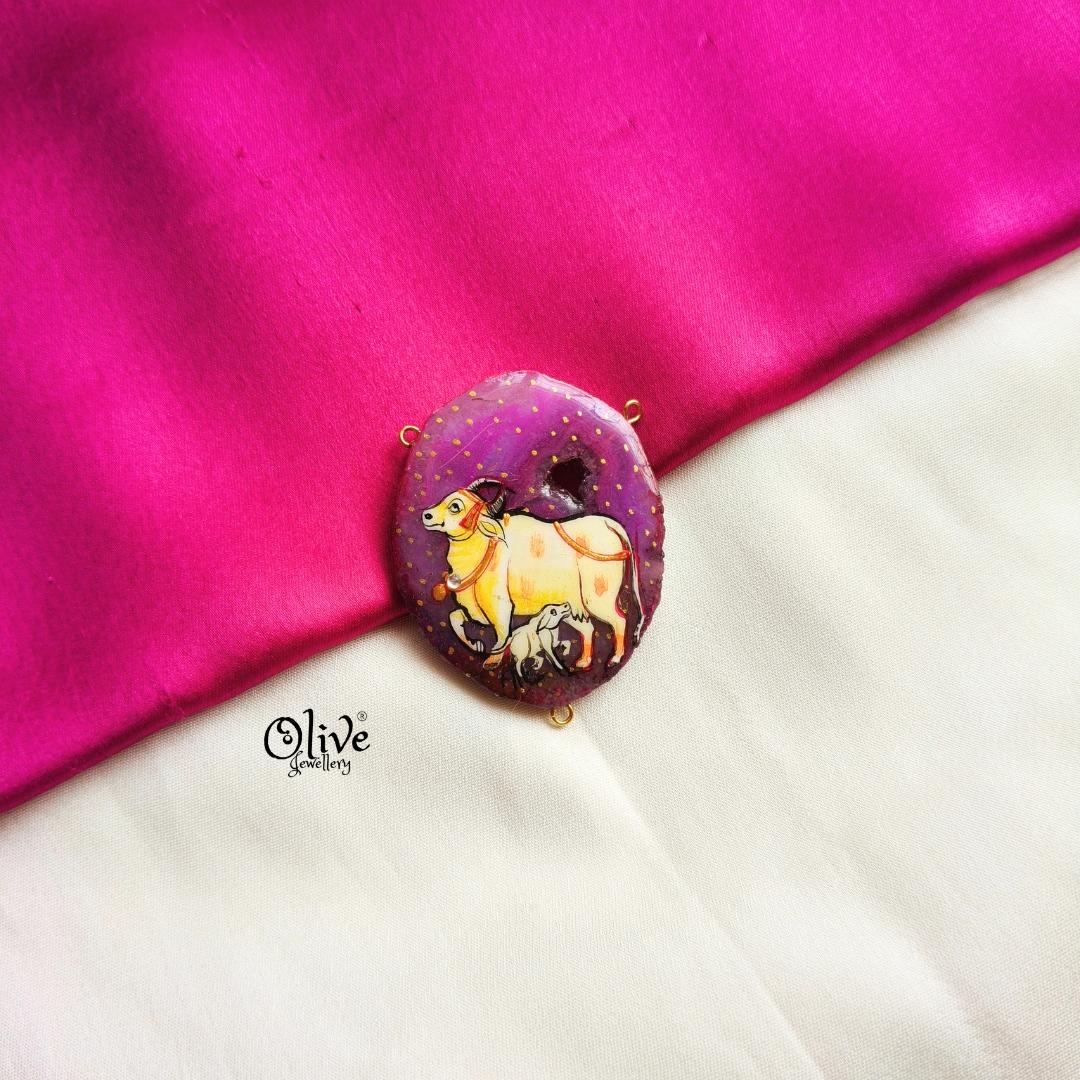 Natural Stone Pendant-1159
