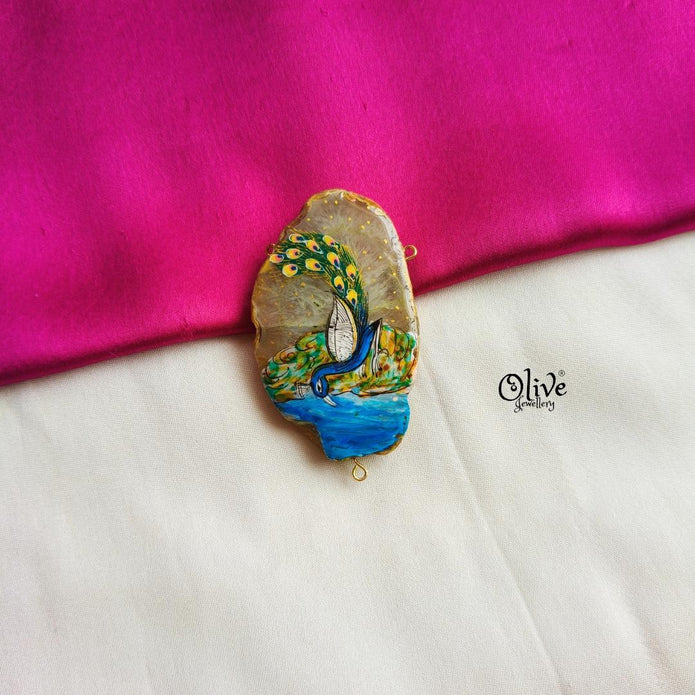 Natural Stone Pendant-1167