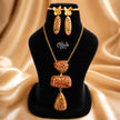 Tanjore Three Step Pendant Set -1171
