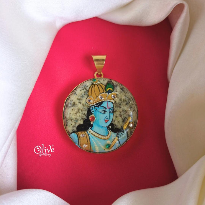 Natural Stone Pendant-1198