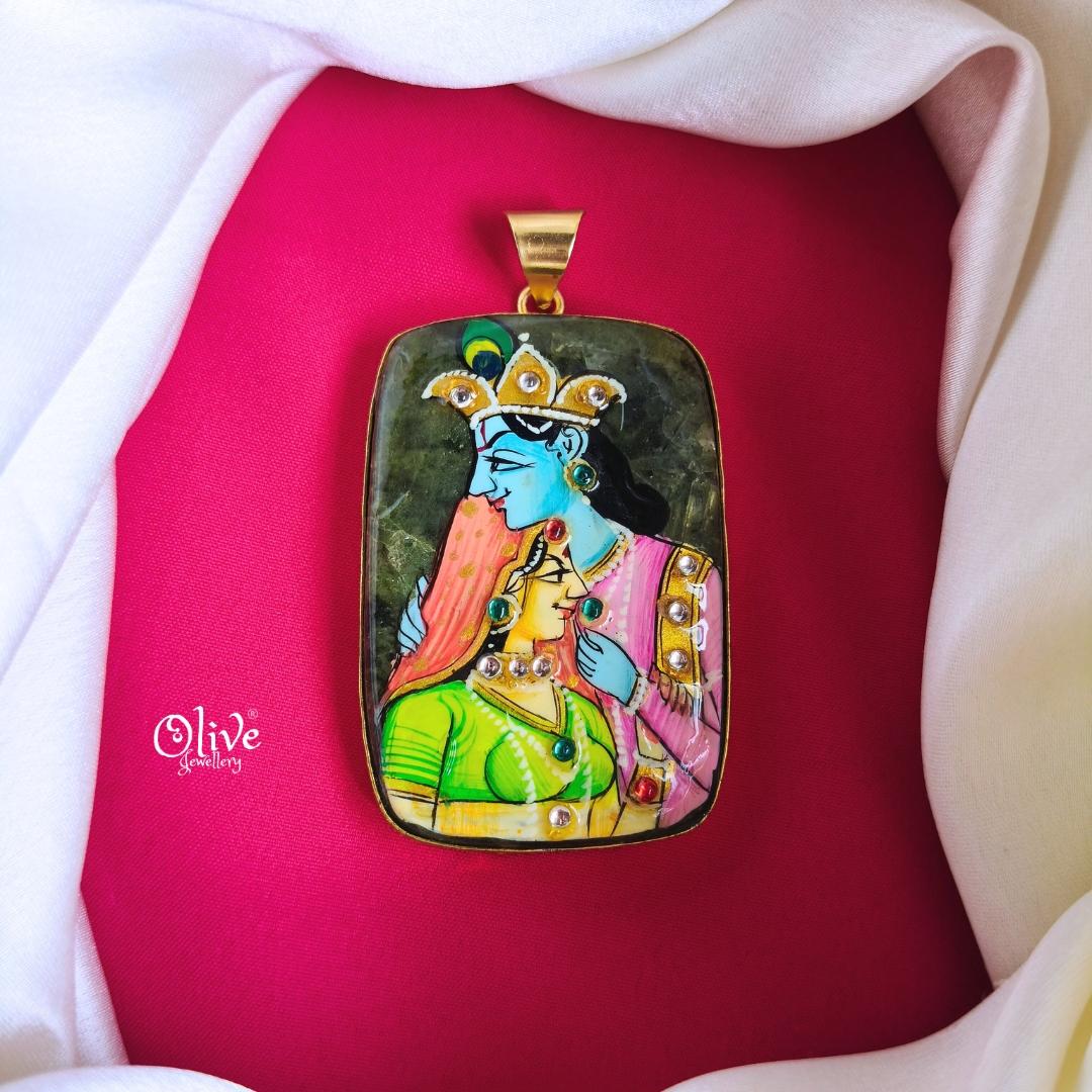 Natural Stone Pendant-1201