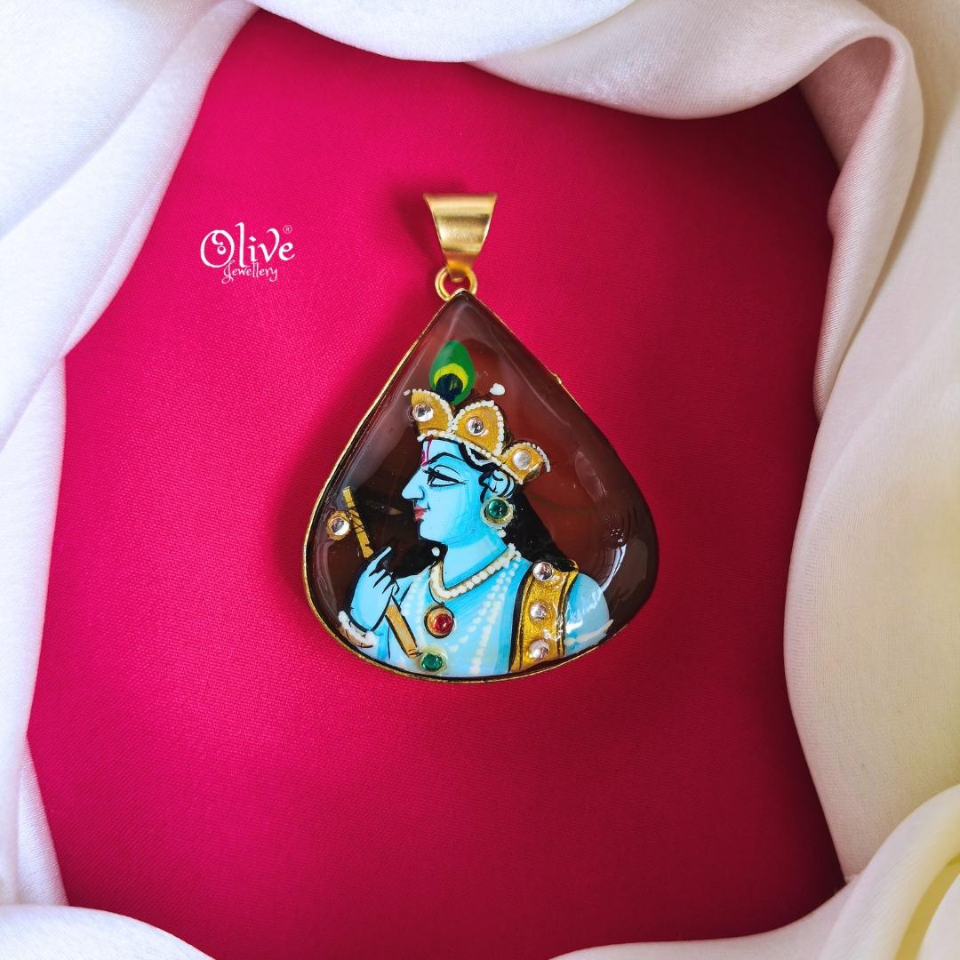 Natural Stone Pendant-1203