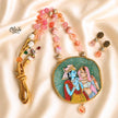 Natural Stone Tanjore Pendant-1230