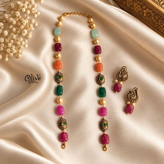 Tumbles Beads Chain-1275