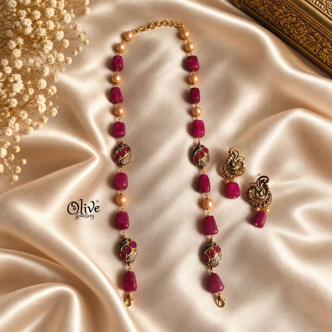 Tumbles Beads Chain-1277