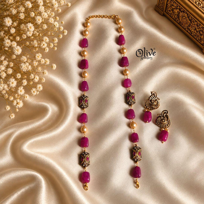 Tumbles Beads Chain-1281