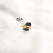 Natural Stones Finger Rings - Claw Fitting - Rough Shape - Double Stone