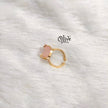 Natural Stones Finger Rings - Claw Fitting - Rough Shape - Medium