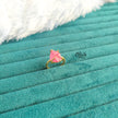Colour Crystals Finger Rings - Claw Fitting - Rough Shape
