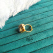 Natural Stone Finger Rings - Collet Fitting - Rough Shape