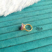 Natural Stone Finger Rings - Claw Fitting - Rough Shape - Single Stone