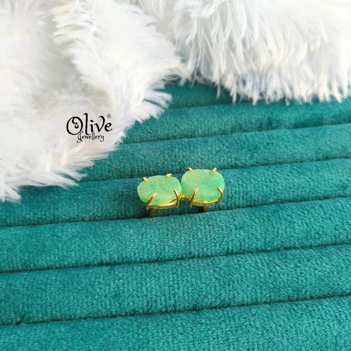 Natural Stone Finger Rings - Claw Fitting - Double Stone
