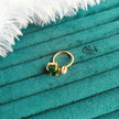 Natural Stone Finger Rings - Claw Fitting - Single Stone with Pearl