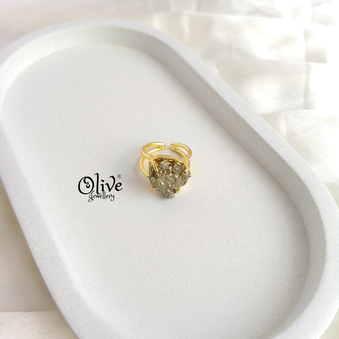 Natural Stone Finger Rings - Claw Fitting - Single Stone