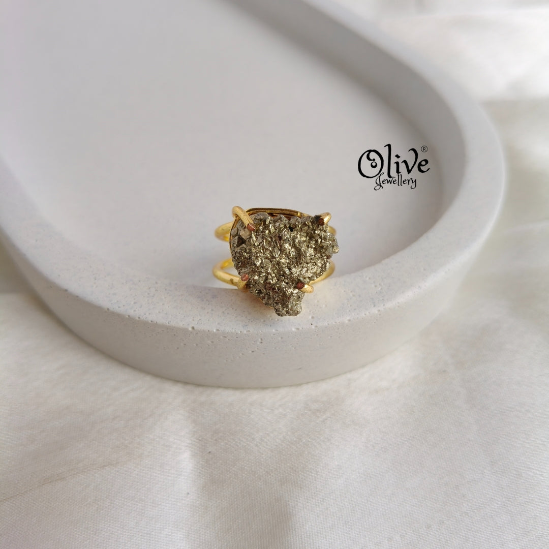 Natural Stone Finger Rings - Claw Fitting - Single Stone