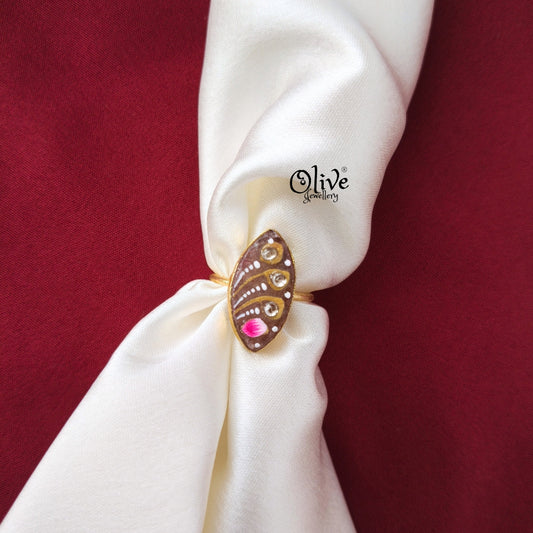 Natural Stone Tanjor Finger Rings -101