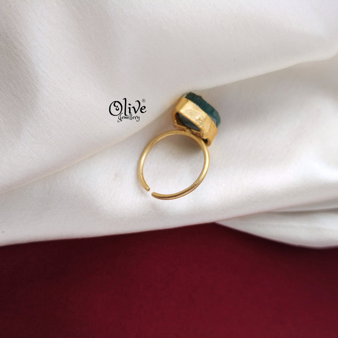 Natural Stone Tanjor Finger Rings -97