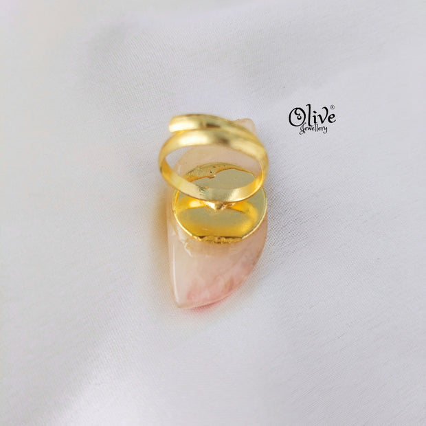 Natural Stone Tanjor Finger Rings -114