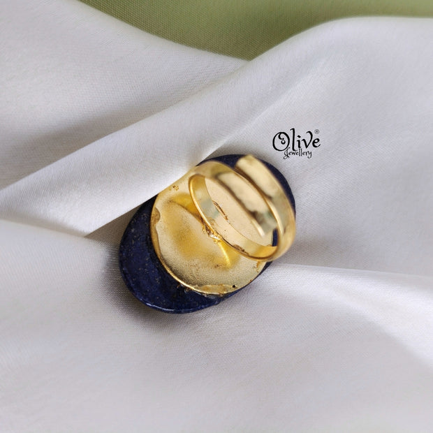 Natural Stone Tanjor Finger Rings -118