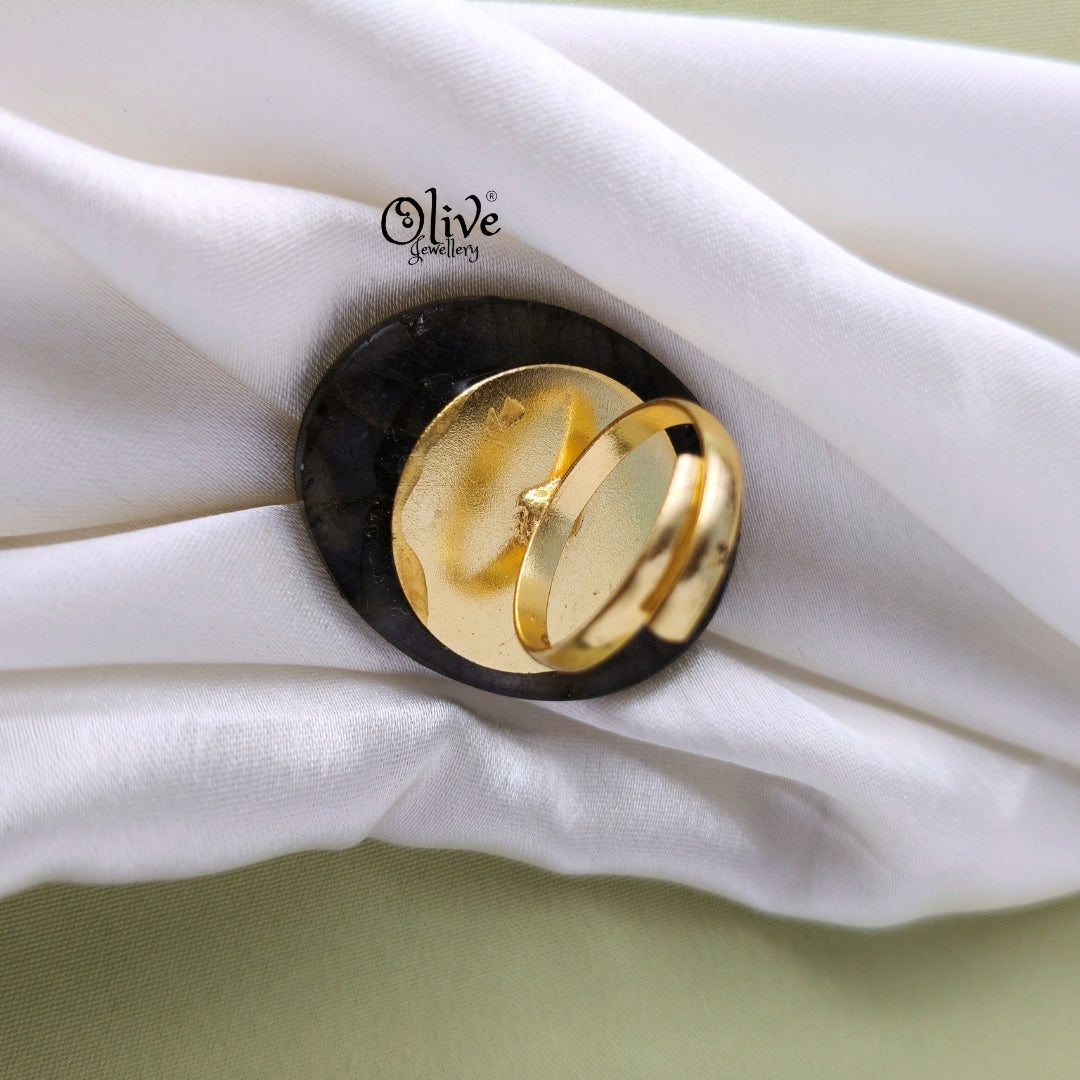 Natural Stone Tanjor Finger Rings -119