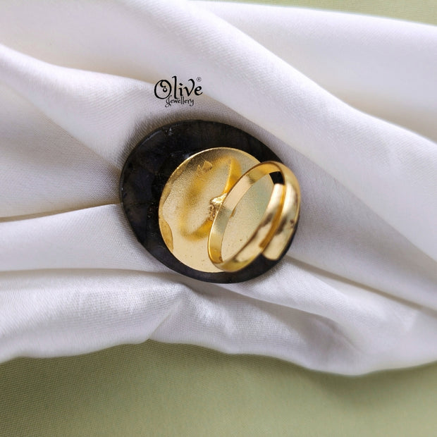 Natural Stone Tanjor Finger Rings -119