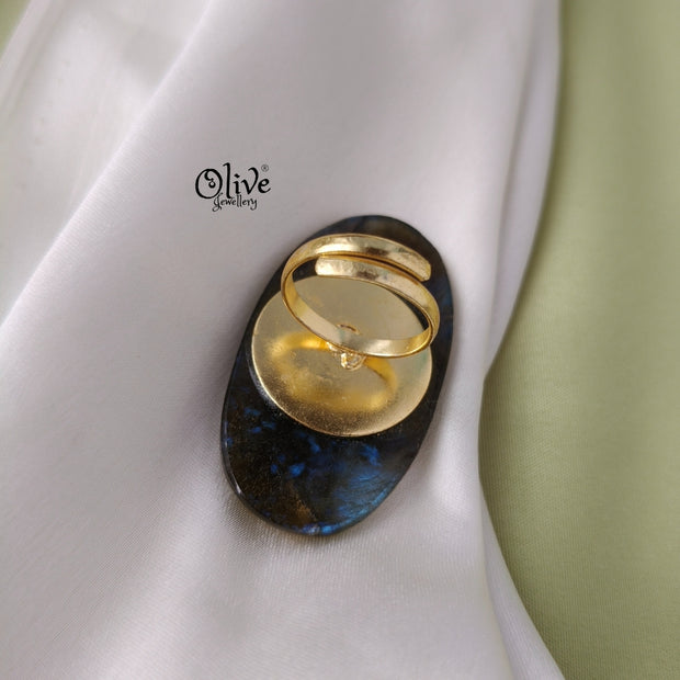Natural Stone Tanjor Finger Rings -120