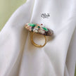 Natural Stone Tanjor Finger Rings -125