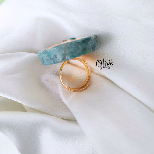 Natural Stone Tanjor Finger Rings -131