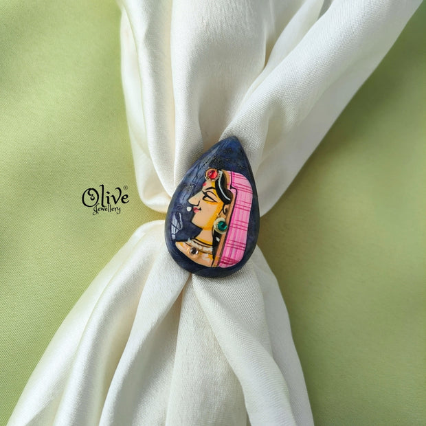 Natural Stone Tanjor Finger Rings -142