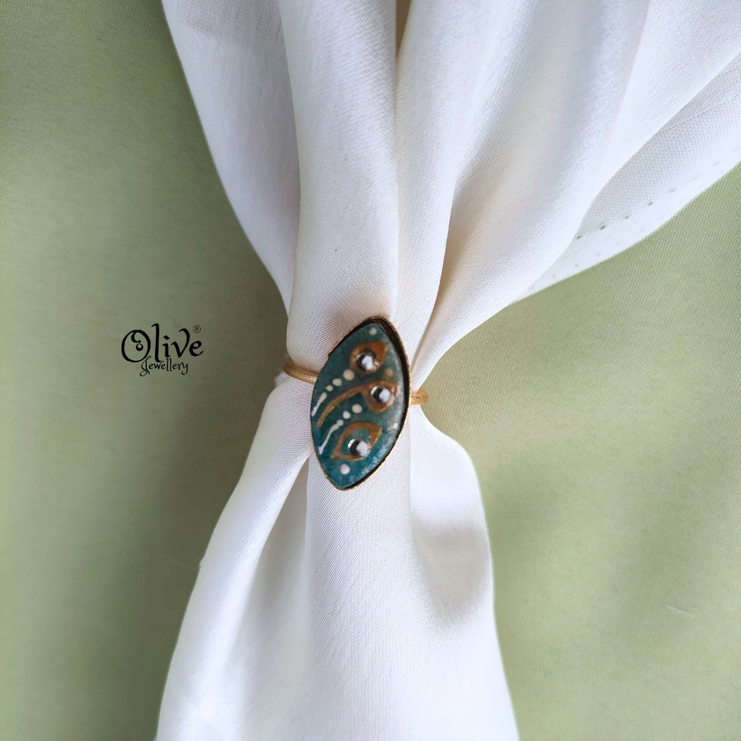 Natural Stone Tanjor Finger Rings -146
