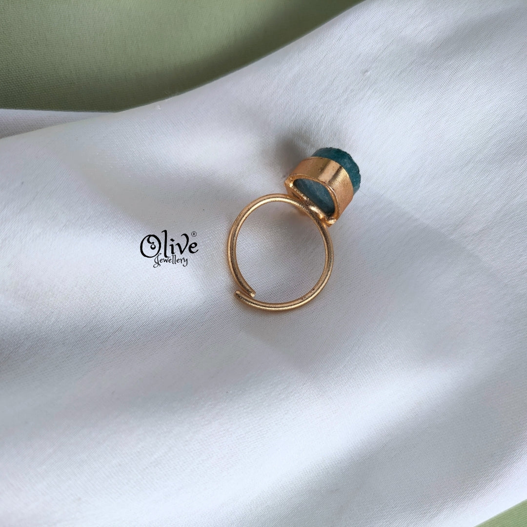 Natural Stone Tanjor Finger Rings -146