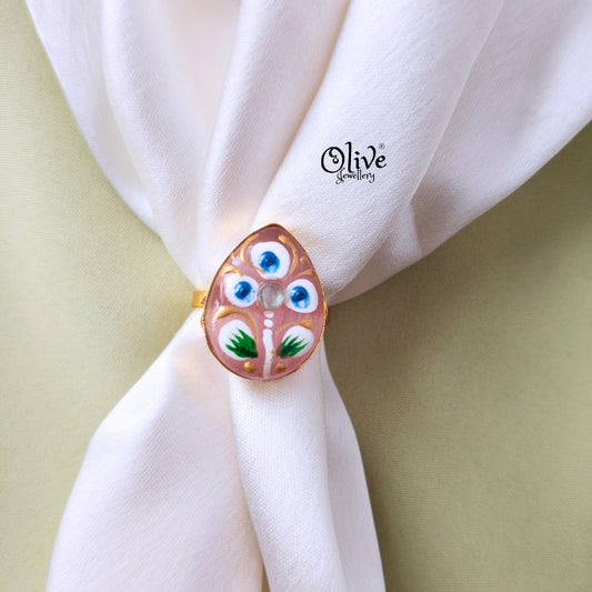 Natural Stone Tanjor Finger Rings -147