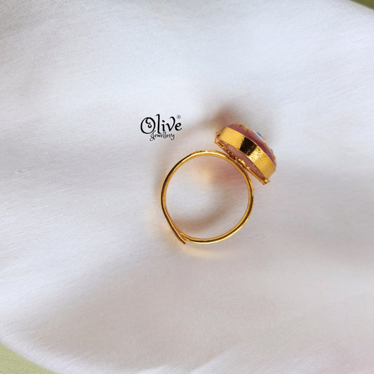 Natural Stone Tanjor Finger Rings -147