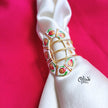 Natural Stone Tanjore Finger Rings -181