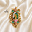 Natural Stone Tanjore Finger Ring -189