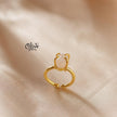 Natural Stone Finger Rings - Claw Fitting - Rough Shape - Single Stone