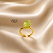 Natural Stone Finger Rings - Claw Fitting - Rough Shape - Single Stone