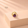 Natural Stone Finger Rings - Collet Fitting - 220