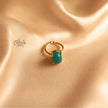 Natural Stone Finger Rings - Claw Fitting - Oval Shape - Full Finished -240