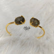 Natural Stones Kada - Claw Fitting - Finished Shape