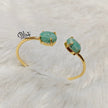 Natural Stones Kada - Claw Fitting - Finished Shape