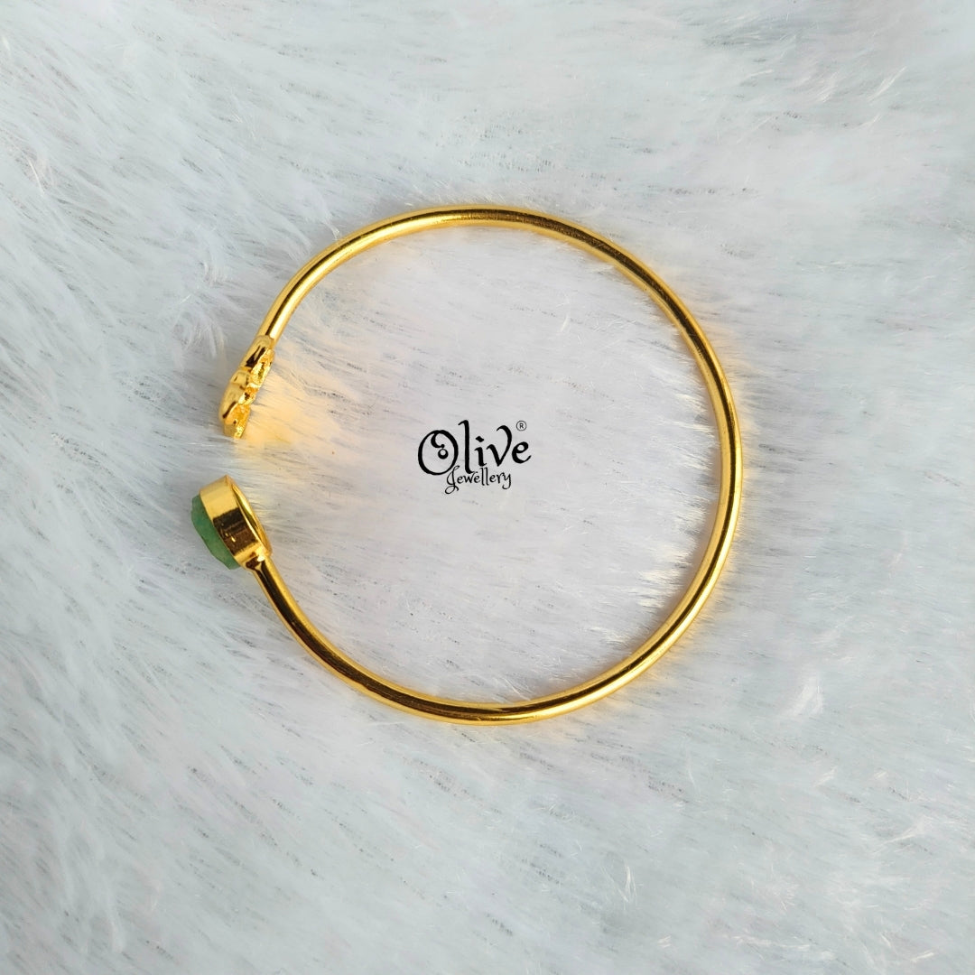 Natural Stone Kada - Collect Fitting - Single Stone