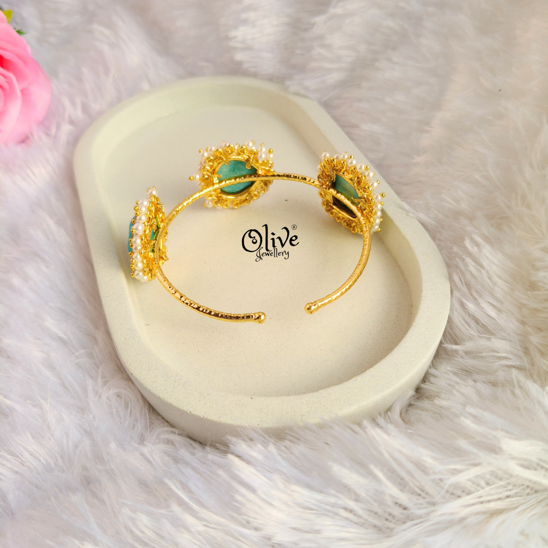 Natural Stones Kada - Collet Fitting